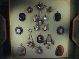Jewelry in the Green Cabinet at the basement of Rosenborg Castle