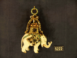 Elephant jewelry in the Treasury at the basement of Rosenborg Castle