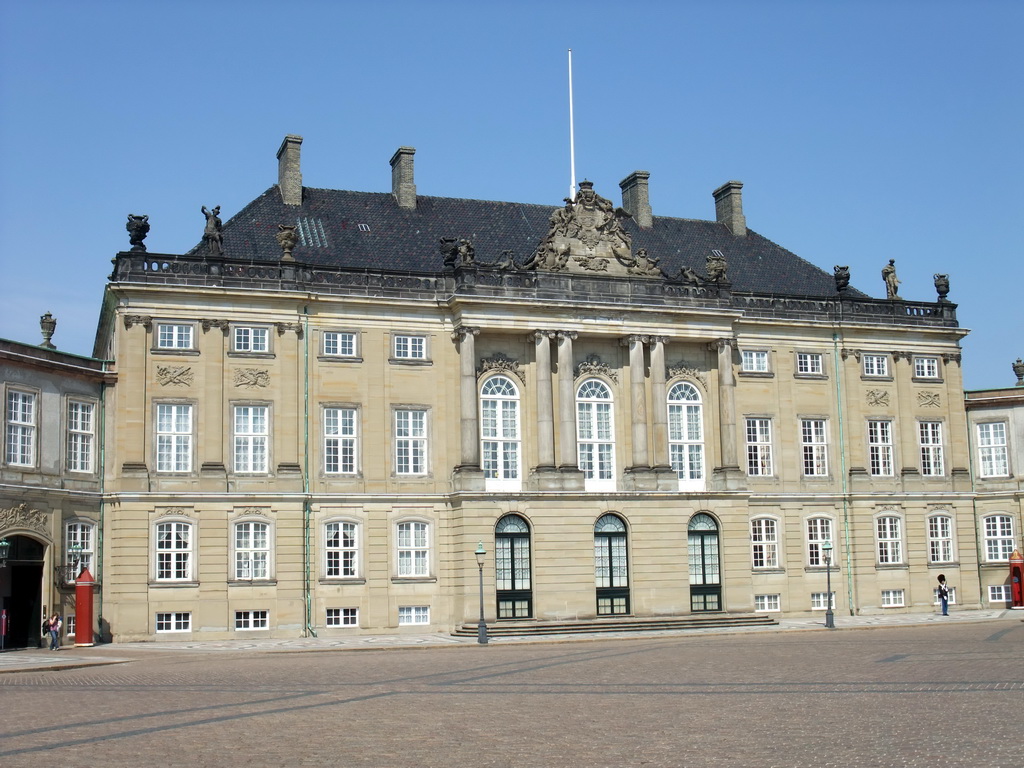 Christian VIII`s Palace at Amalienborg Palace