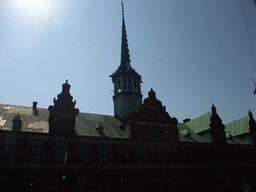 The Stock Exchange with the Dragon Spire Tower