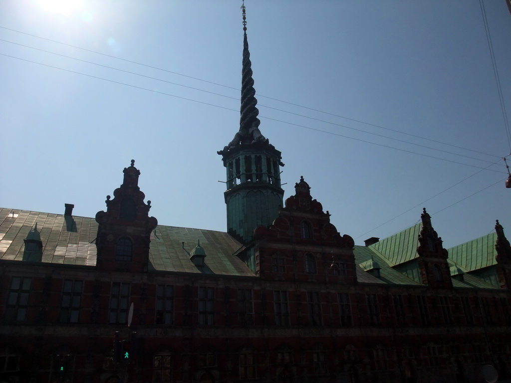 The Stock Exchange with the Dragon Spire Tower