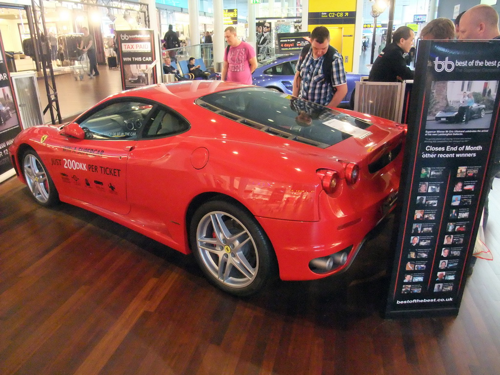 Ferrari at Copenhagen Kastrup Airport