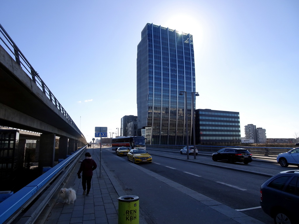 The Crowne Plaza Copenhagen Towers at the Ørestads Boulevard