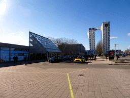 Front of the Bella Center and the AC Hotel Bella Sky Copenhagen at the Ørestads Boulevard