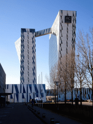 Front of the AC Hotel Bella Sky Copenhagen at the Ørestads Boulevard