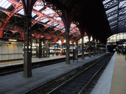 Platform at Copenhagen Central Station