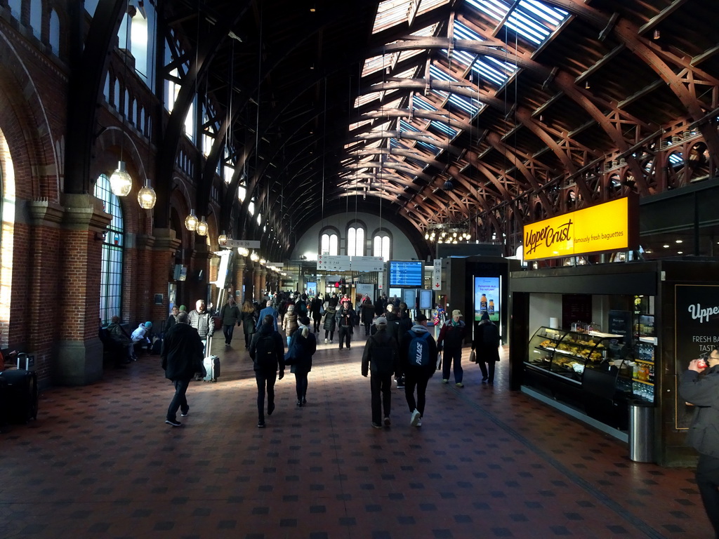 Central Hall of Copenhagen Central Station