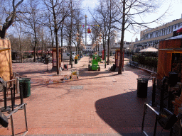 The Tivoli Gardens, viewed from the entrance gate at the Vesterbrogade street
