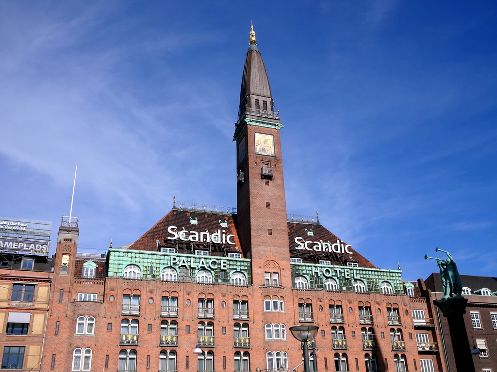 Facade of the Scandic Palace Hotel at City Hall Square