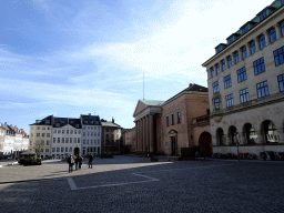 The Nytorv square with the Copenhagen Court House