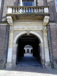 Entrance to the Kunsthal Charlottenburg art gallery at the Kongens Nytorv square