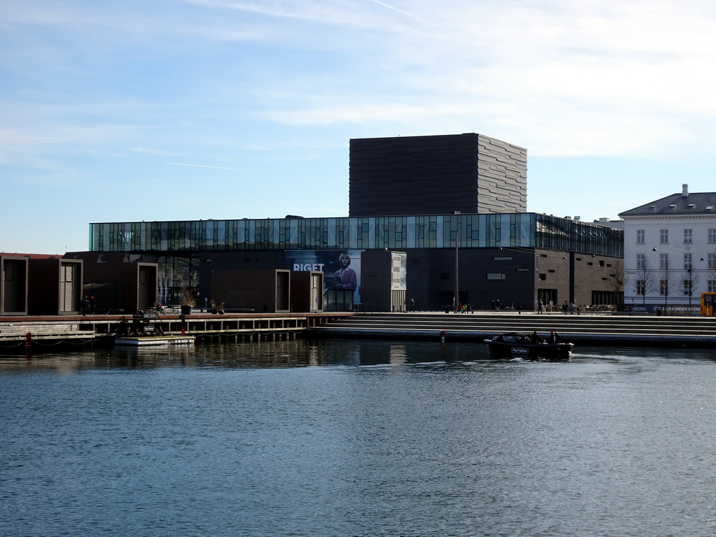 The Royal Danish Playhouse, viewed from the Amaliehaven garden of the Amalienborg Palace