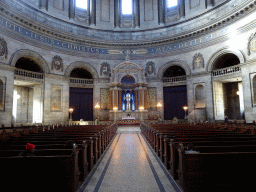 The nave and altar of Frederik`s Church