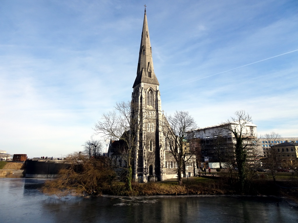 St. Alban`s Church, viewed from the Kastellet park