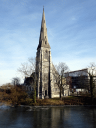 St. Alban`s Church, viewed from the Kastellet park