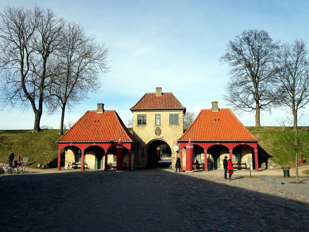 The Norway`s Gate at the Kastellet park