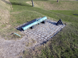 Cannon at the ramparts of the Kastellet park