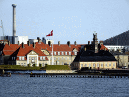 Christian VI`s Battery and the Nyholm Central Guardhouse, viewed from the Langelinie Park