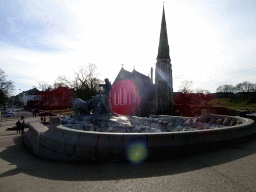 The Gefion Fountain and St. Alban`s Church