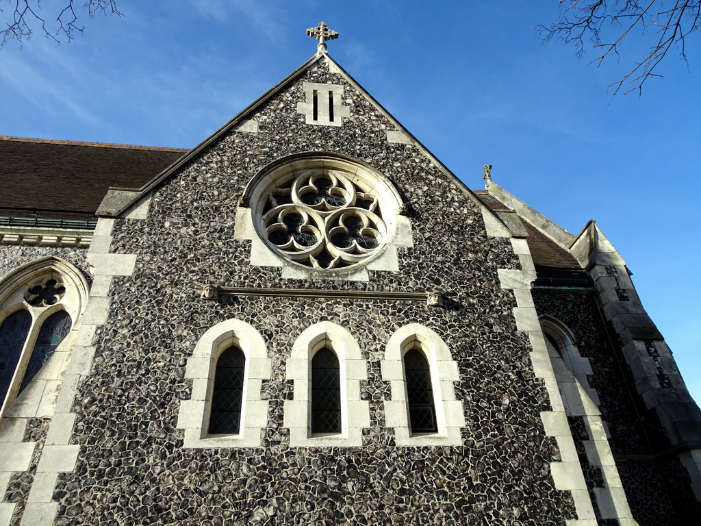 Southeast side of St. Alban`s Church