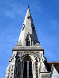 The tower of St. Alban`s Church