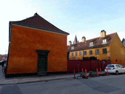 Buildings at the Borgergade street