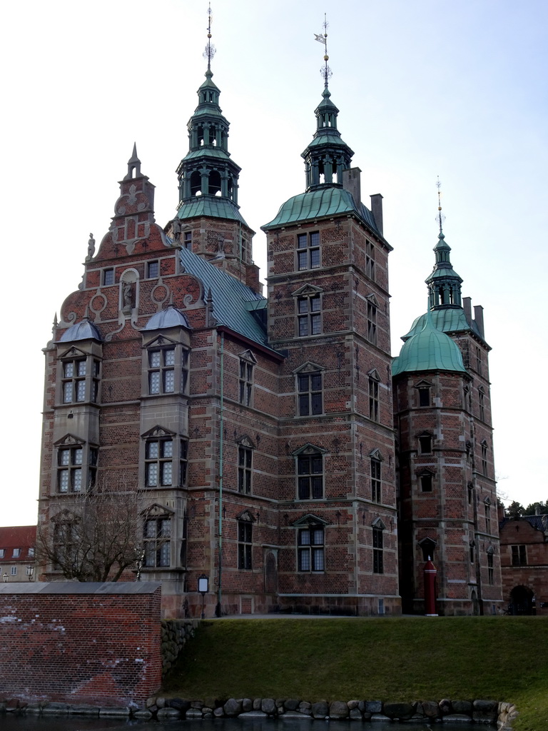 The southeast side of the Rosenborg Castle