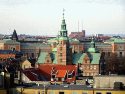 Rosenborg Castle, viewed from the ramp of the Rundetaarn tower