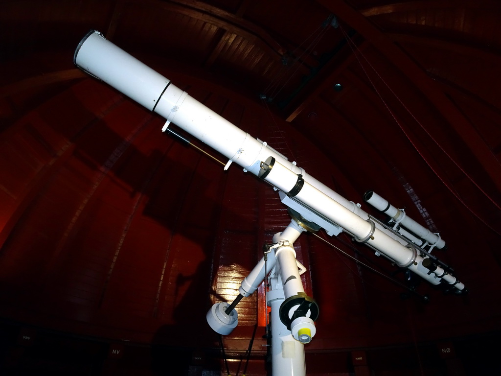 Telescope in the Observatory of the Rundetaarn tower