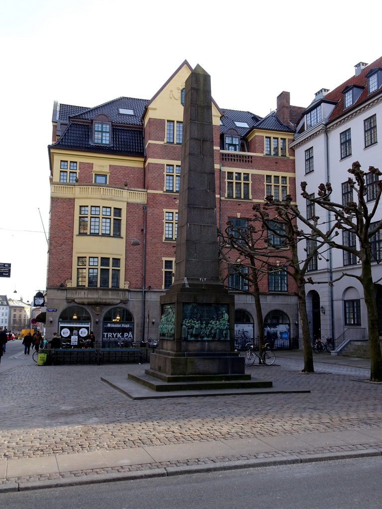 The Reformation Memorial at the Bispetorv square