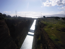 East side of the Corinth Canal