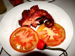 `Pulpo Guisado` at the Casa Mundo restaurant