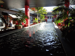 Fountain at the ground floor of the Siam Mall