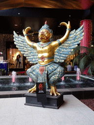 Thai statue at the ground floor of the Siam Mall