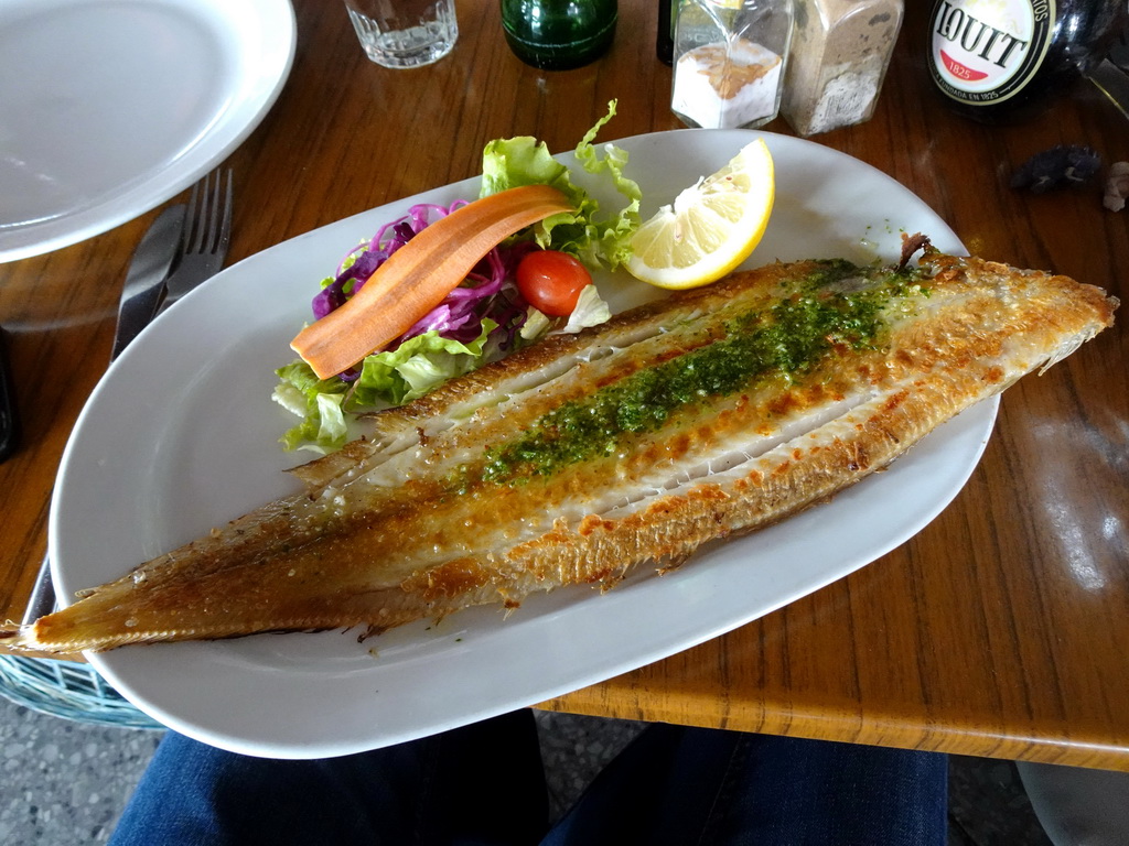 Fish at the Restaurante La Caleta