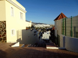 Staircase on the southwest side of the Beachfront Apartments in Costa Adeje