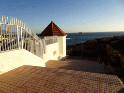 Southwest side of the street behind the Beachfront Apartments in Costa Adeje, and the La Cueva hill