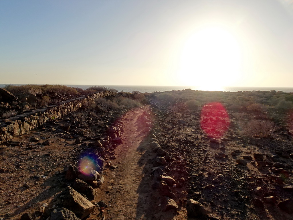 Path at the La Cueva hill