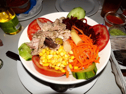 `Ensalada de Atun` at the Casa Mundo restaurant