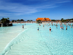Siam Beach at the Siam Park water theme park
