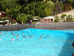 Wave at Siam Beach at the Siam Park water theme park