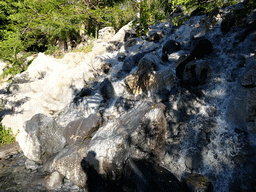 Waterfall at the Siam Park water theme park