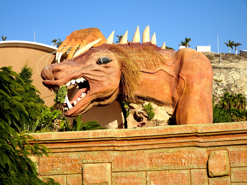 The Dragon attraction at the Siam Park water theme park