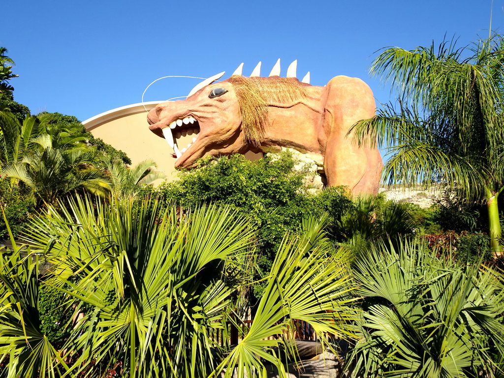 The Dragon attraction at the Siam Park water theme park