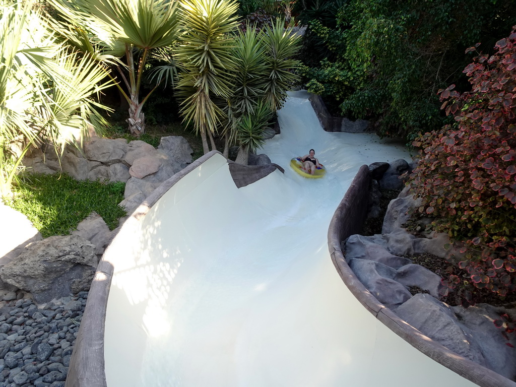 The Vulcano attraction at the Siam Park water theme park