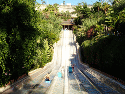 The Naga Racer attraction at the Siam Park water theme park