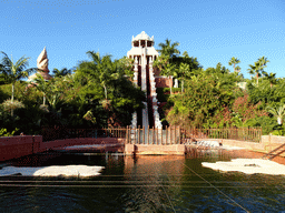 The Tower of Power attraction at the Siam Park water theme park