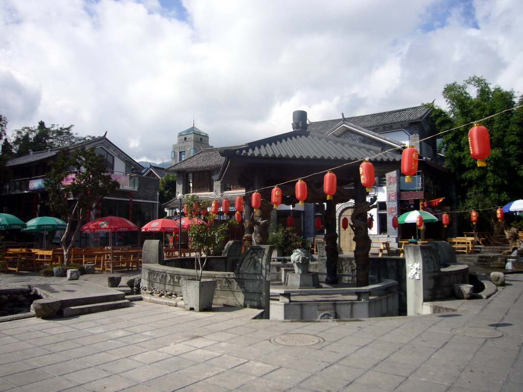 Foreigner`s Street in the Old Town of Dali