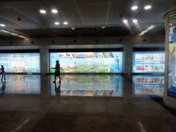 Arrivals Hall of Dalian Zhoushuizi International Airport