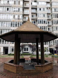 Pavilion at the square next to the photoshoot shop at Jinma Road